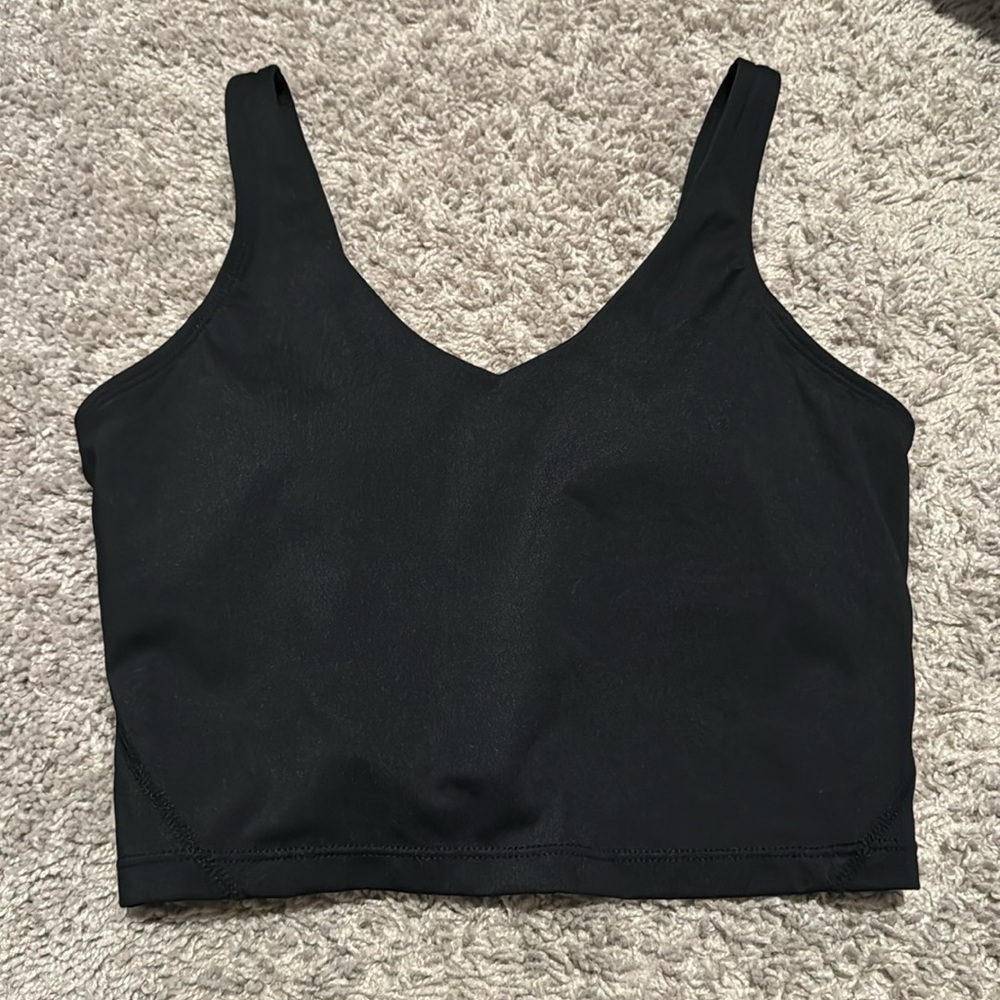 Trendy Super Soft Black Workout Tank Top XS - Picture 3 of 6